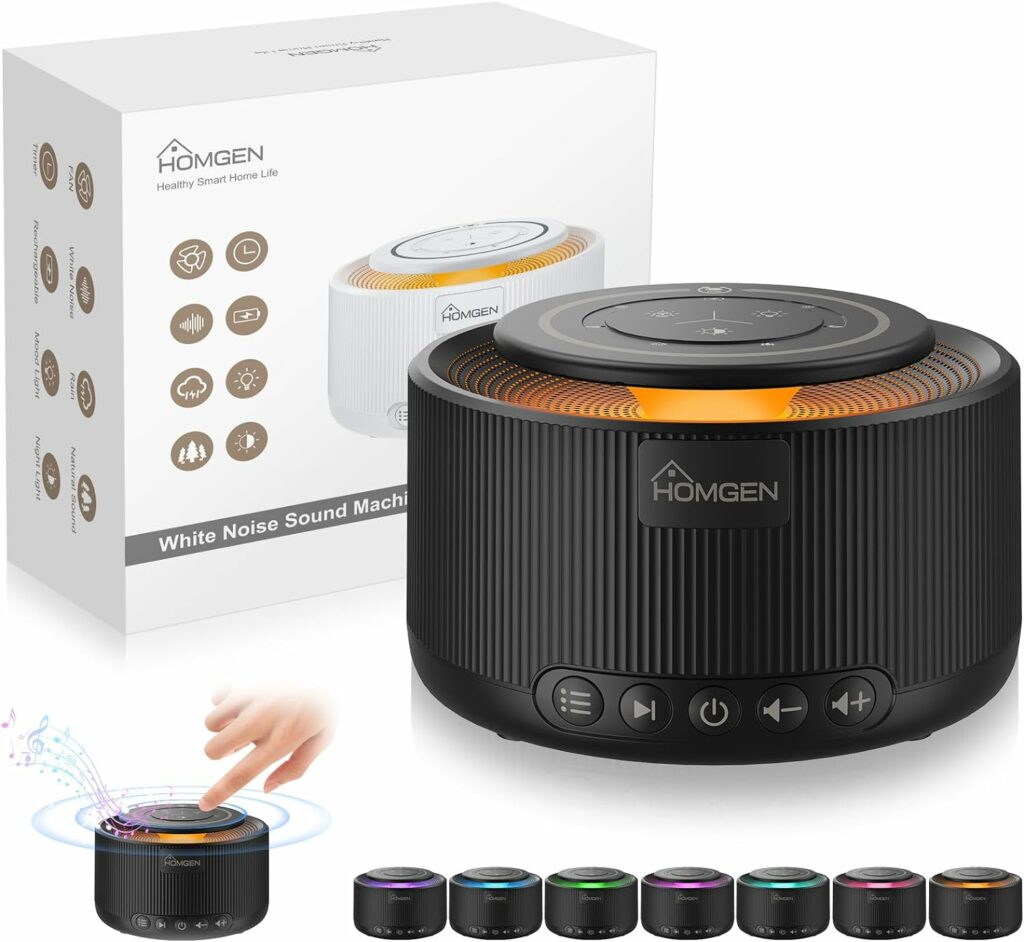 máquina de ruido blanco para adultos y bebes