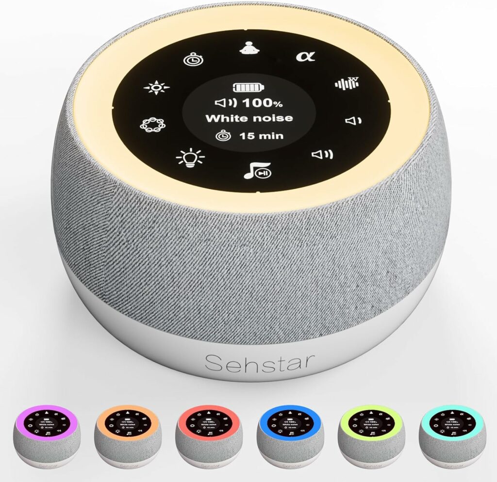 Sehstar máquina de ruido blanco Terapia de sonido para dormir